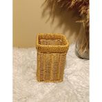 Paganca Hasır Rattan Kare Kaşıklık / Organizer - Çok Renkli - Yok