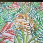 Pago Poco YENİ!!! İlkbahar-Yaz Koleksiyonu!!! Leke tutmayan masa örtüsü RENKLİ PALM deseni..GÖZ BATTERİNDE KURUTMAYIN VE KURUTMAYIN!!!! (120 x 160)