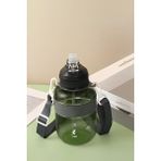 Pagoda Bpa İçermez 1 Lt Siyah Su Matarası Dayanıklı ve Uzun Ömürlü Su Şişesi