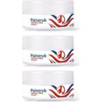 Painorub Muscle Pain-Relief Cream 50 ml / Ağrı Gidermeye Yardımcı Teskin Krem 3 Adet