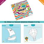 PAINT (3-4 Yaş) / IQ, Dikkati Güçlendirme Seti-Anasınıfı - TÜZDER Yayınları