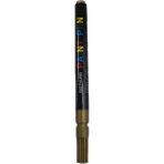 PAINT PEN Rötuş Kalemi Paint Pen GOLD Renk | Metal, Ahşap ve Oto Yüzey Boyası / 2 ADET