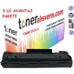 Paintter CE285A HP 3 Adet P1100 P1102W M1132 M1212 M1217 Muadil Toner
