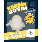 Paiplayshop Katil Civciv Boyama Figürü - Boyama Seti ve Katil Civciv Boyama Figürü 5 cm