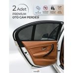 Pairla 1 Li Araba Gölgelik Araç Yan Cam Güneşlik Oto Örtü Perde Kılıf Güneşliği Arka Yan Cam Için Güneşlik Emzirme Örtüsü - Siyah