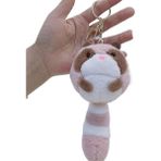 Pairuidaisi Peluş Oyuncak Chia Ayı Çantası (Yurt Dışından) - Beyaz - Pembe