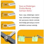 Pakas PKS02 Balkon Çamaşır Kurutma Askısı
