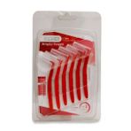 Pakdent 0.50 mm L Tipi Kırmızı Arayüz Fırçası