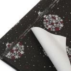Paket Parti Ambalaj Kağıdı 70X100CM Yılbaşı Kar Desenli 50'li
