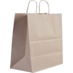 Paket Parti Büküm Saplı Kraft Kağıt Çanta 29X15X29 (25'li)