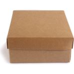 Paket Parti Kraft Demonte Kutu 20X20X10CM (5'li)