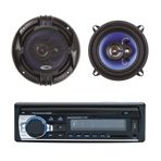 Paket Radyo MP3 araba çalar PNI Clementine 8428BT 4x45w + Koaksiyel araç hoparlörleri PNI HiFi500, 100W, 5 inç