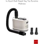Pakeway Gri-Sarı Isı Ayarlı Kedi Köpek Saç Tüy Kurutma Makinesi