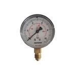 Pakkens 0-10 Bar 100 mm (10 cm Çap) 1/2" Alttan Bağlantılı Manometre
