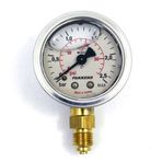 Pakkens 0-2.5 Bar 63 mm Alttan Bağlantılı Gliserinli G 1/4 inç Manometre