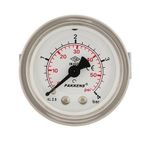 Pakkens 0-2.5 Bar 63 mm Arkadan Bağlantılı Panotipi Kuru G 1/4 inç Manometre