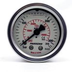 Pakkens 0-315 Bar 63 mm Arkadan Bağlantılı Gliserinli G 1/4 inç Manometre