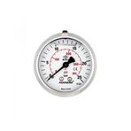 Pakkens 0-315 Bar 63 mm Arkadan Bağlantılı Panotipi Gliserinli G 1/4 inç Manometre
