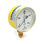 Pakkens 0-400 mBar 63 mm Alttan Bağlantılı Kapsül Diyaframlı Doğalgaz Manometresi CL1,6 G 1/4''