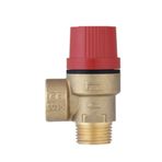Pakkens 1/2'' Emniyet Ventili DN15 3 Bar Erkek PAKKENSEV3