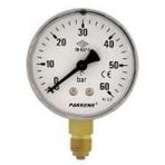 Pakkens 1/4 inç Çap 63 0/400 Bar Kuru Tip Basınç Ölçer Manometre Basınç Göstergesi