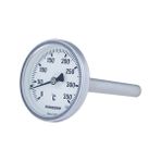 Pakkens 25 cm Dalma Boylu Termometre 0-500 C° Ölçüm Mesafesi ile Bahçe Fırını ve Köy Fırını İçin