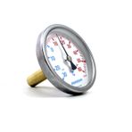 Pakkens -30+60 °C Çap 63 mm Daldırma Boyu 5 cm Arkadan Bağlantılı G 1/2 Termometre