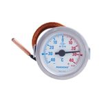 Pakkens 60 1 Metre Kablolu -40/+40 C.göstergeli Gazlı Termometre