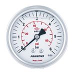 Pakkens Arka Bağlantılı Paslanmaz Gliserinli Manometre 63 mm 25 Bar
