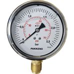 Pakkens Çap 100 Alttan Gliserinli Manometre - Pakkens - 2,5 BAR