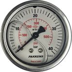 Pakkens Çap 63 Arkadan Gliserinli Manometre - Pakkens - 40 BAR