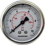 Pakkens Manometre Q63 Gls.10 Bar Ark.ç.pano
