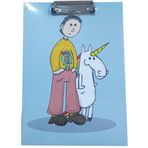 Paklon Kapaksız Tasarımlı Sekreterlik-Unicorn Ve Adam