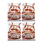 Pakmaya Çikolatalı Bademli Puding 105 Gr x 4 Adet