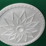 PAKPİYER Dekor Göbek Kartonpiyer Stropiyer Tavan Lamba Göbeği - BAKLAVA 48 Cm (48X48X3)