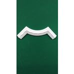 PAKPİYER Kartonpiyer Stropiyer Eps Çıta Köşesi Düz M Tipi 20 Cm 10 Adet (20X20X4)