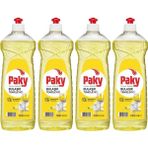 Paky Elde Bulaşık Deterjanı Sarı Push Pull 4 x 1000 ml - 4 lt