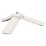 Pal Için 1/4 İnç Vidalı Mini Tripod, Taşınabilir Kamera Tripod Standı PAL/EVO/70/LOMO Anlık Kamera Ile Uyumlu, Kaymaya Dirençli Kauçuk Tabanlı Mini Tripod (WHITE)