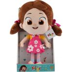 Pal Oyuncak Peluş Niloya Kalpli Müzikli Bebek 35 cm - Mavi Su Dünyası - Kırmızı