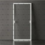 Palace Aluminium 50 x 100 cm Beyaz Sabit Tak-Çıkar Pencere Sineklik Sistemi Dayanıklı Malzeme