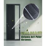 Palace Aluminium Calmair Sürgülü Katlı Sineklik Pencere - Antrasit - 55 x 120