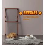 Palace Aluminium Pawsafe Sabit Tak-Çıkar Kapı Sineklik - Maun - 90 x 210