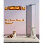 Palace Aluminium Pawsafe Tek Kapılı Pati Dostu Plise Sineklik Kapı - Beyaz - 70 x 180