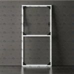 Palace Aluminium Sabit Tak-Çıkar Kapı Sineklik Sistemi - Beyaz - 90 x 210