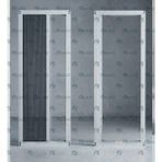 Palace Aluminium Sürgülü Katlı Sineklik Kapı - Ölçüye Göre Üretim - Beyaz - 80 x 200