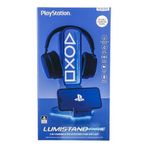 Paladone Playstation 3'ü 1 arada kulaklık standı ve teknoloji şarj istasyonu, konsol kumanda tutucu ve 2 USB-C bağlantı noktası, RGB renk değiştiren ışık paneli, oyuncular için resmi lisanslı hediye