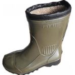 PALALI İçi Müflonlu Çelik Burun Çelik Taban PVC Çizme