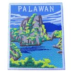 Palawan Filipinler Yama (3,5 İnç) Ütü/Dikilebilir Rozet Seyahat Asya Hatıra Tatil Amblemi Mimaropa Tatil Hediye Yamaları