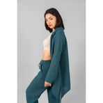Palazzo Pantolon-yakalı Kimano Takım Petrol 2XL/3XL