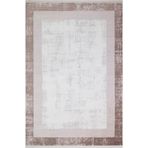 Palermo Pl01 Kahve Modern Desen Halı, Kahverengi, 100 x 200